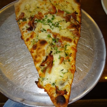 Classic Slice - Top Gun Slice w/ goat cheese, mashed potato, bacon and chives - Pizza Near Me - Milwaukee, Wisconsin Classic Slice - Top Gun Slice w/ goat cheese, mashed potato, bacon and chives - Pizza Near Me - Milwaukee, Wisconsin