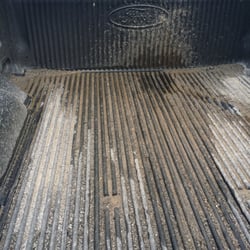 Merrill Power Wash - This is how dirty the truck bed is and got turned away for.