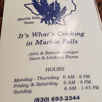 Blue Bonnet Cafe - Menu - Desserts Near Me - Marble Falls, Texas Blue Bonnet Cafe - Menu - Desserts Near Me - Marble Falls, Texas