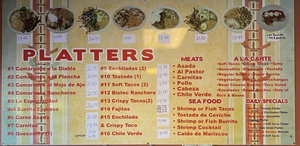 Menu photo 1 Burrito Express Vacaville, CA Menu photo 1 Burrito Express Vacaville, CA