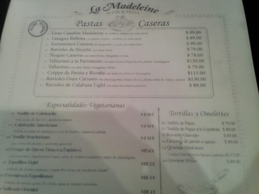 Menu photo 1 La Madeleine Buenos Aires, C