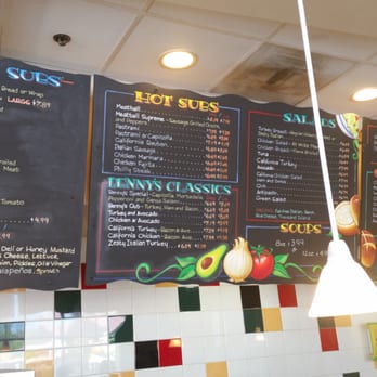 Benny's Subs - Snapshot of Benny's menu - Sandwiches Near Me - Murrieta, California
