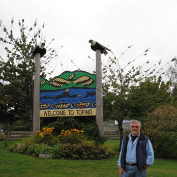 Jamie's Whaling Station - Town Sign - Whale Watching Tours Near Me - Tofino, British Columbia