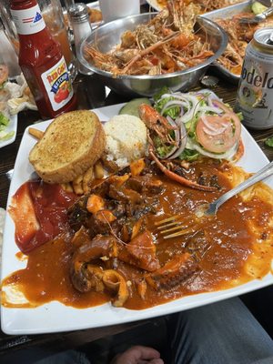 El Cangrejo seafood restaurant by null