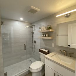 Remodeled bathroom Remodeled bathroom