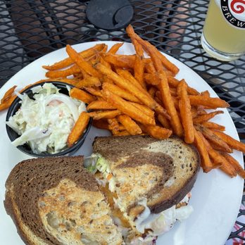 Dockside Family Restaurant - Dockside Haddock Reuben - Seafood Near Me - Belfast, Maine Dockside Family Restaurant - Dockside Haddock Reuben - Seafood Near Me - Belfast, Maine