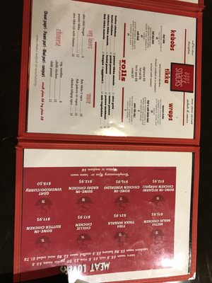 Menu photo 1 Indian Hero Woodbridge, ON