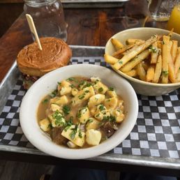 Poutine and truffle fries