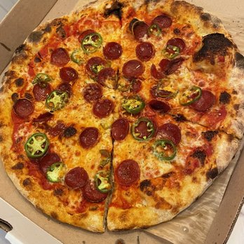 Speak Cheezy - PEPPERONI add jalapeños - Pizza Near Me - Long Beach, California Speak Cheezy - PEPPERONI add jalapeños - Pizza Near Me - Long Beach, California