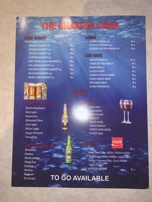Menu photo 7 Shaking Crab Virginia Beach, VA