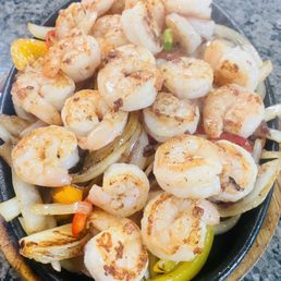 Shrimp Fajitas