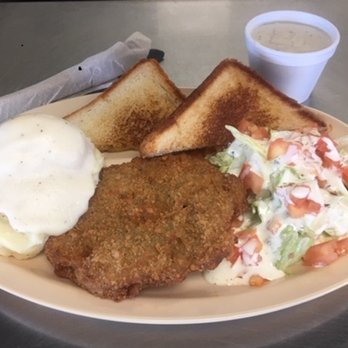 Burger Box - Chicken Fried Steak Dinner - American Near Me - Fort Worth, Texas
