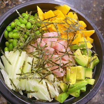 Sushi Kaku - yellowtail poke bowl, it is must try item on menu. fresh ingredients and look delicious! - Sushi Bars Near Me - Marlborough, Massachusetts Sushi Kaku - yellowtail poke bowl, it is must try item on menu. fresh ingredients and look delicious! - Sushi Bars Near Me - Marlborough, Massachusetts
