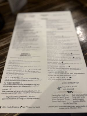 Menu photo 1 Scratch Kitchen & Cocktails Norman, OK Menu photo 1 Scratch Kitchen & Cocktails Norman, OK