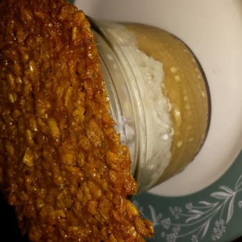 Mud Hen Water - Butterscotch Miso Rice Pudding w/Ginger Cookie - Hawaiian Near Me - Honolulu, Hawaii Mud Hen Water - Butterscotch Miso Rice Pudding w/Ginger Cookie - Hawaiian Near Me - Honolulu, Hawaii