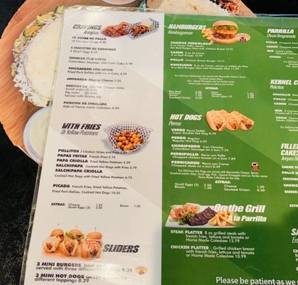 Menu photo 5 Los Verdes Weston, FL Menu photo 5 Los Verdes Weston, FL
