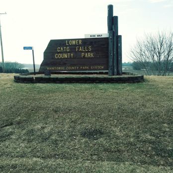 Lower Cato Falls - Turn at the sign. - Parks Near Me - Cato, Wisconsin