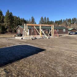 Bitterroot Traditions - Start of framing