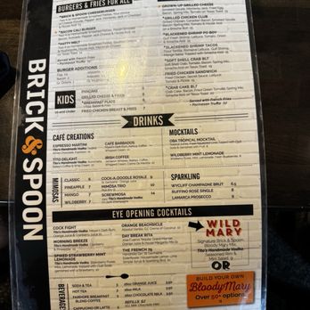 Brick & Spoon - Orange Beach - Menu - Breakfast & Brunch Near Me - Orange Beach, Alabama