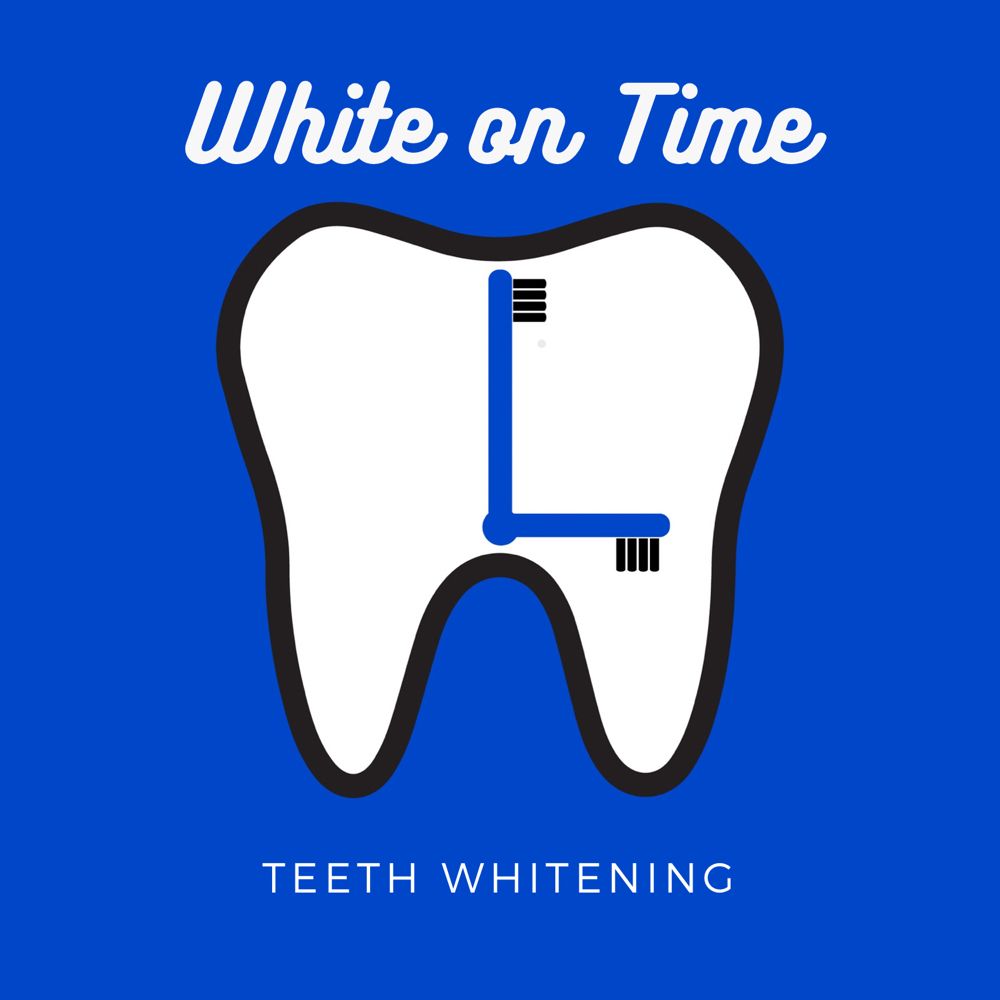 White On Time Teeth Whitening Logo