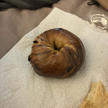 Gotham Bagels - Magnificent Mile  - Raisin bagel - Bagels Near Me - Chicago, Illinois