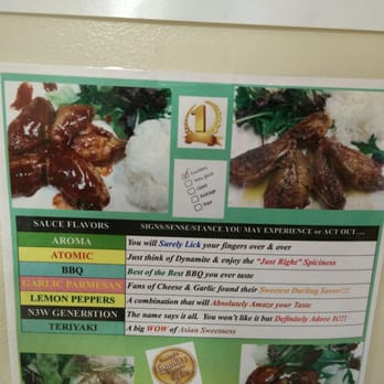Aroma Coffee and Snacks - Sauce flavors for their fried chicken. - Desserts Near Me - Milpitas, California