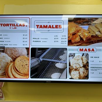 La Reyna Tortilleria - Menu for tortillas, tamales, and masa. - Mexican Near Me - Houston, Texas La Reyna Tortilleria - Menu for tortillas, tamales, and masa. - Mexican Near Me - Houston, Texas