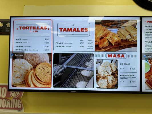 Menu photo 2 La Reyna Tortilleria Houston, TX Menu photo 2 La Reyna Tortilleria Houston, TX