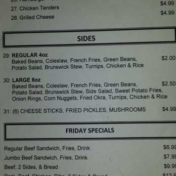 Sweet T Smokehouse - Menu from 2/2015 - Smokehouse Near Me - Adel, Georgia Sweet T Smokehouse - Menu from 2/2015 - Smokehouse Near Me - Adel, Georgia
