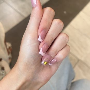 Final Touch Nail Spa - did very well with adding initials!! - Nail Salons Near Me - Tucson, Arizona