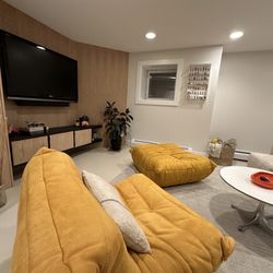 Speedy Gonzalez - Amazing basement, feature wall, epoxy floor, rebuilt window box, paint... wow!