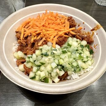 SeoulSpice - The pork bowl with vegetables and rice. - Korean Near Me - Bethesda, Maryland SeoulSpice - The pork bowl with vegetables and rice. - Korean Near Me - Bethesda, Maryland