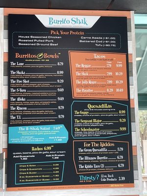 Menu photo 2 Burrito Shak Wilmington, NC Menu photo 2 Burrito Shak Wilmington, NC