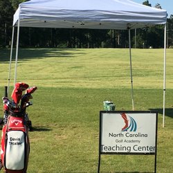North Carolina Golf Academy Driving Range - On the range at Forest Oaks CC