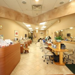 Interior of Young's Nail Studio