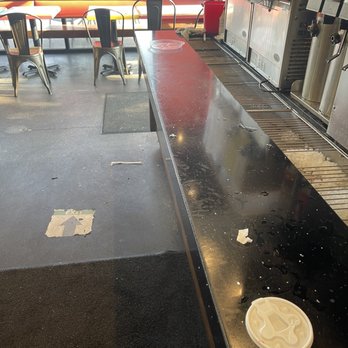 Cafe Rio Fresh Modern Mexican - A mess on the floor and counter - Mexican Near Me - Ammon, Idaho Cafe Rio Fresh Modern Mexican - A mess on the floor and counter - Mexican Near Me - Ammon, Idaho