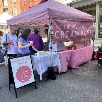Creme De La Creme Cream Puffs - The stand - Desserts Near Me