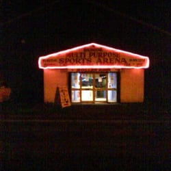Wigwam Roller Rink - Nope, it's not Santa's grotto...