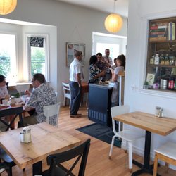 A Good Day Kitchen & Cafe - Brunch crowd lining up at Good Day Cafe.