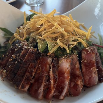 Z'Tejas - Blackened Seared Blackend Ahi Tuna Salad I practically licked the plate clean. - Tex-Mex Near Me - Chandler, Arizona