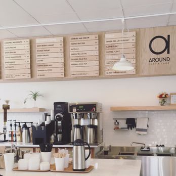 Around Cafe - Super clean and simple design. Perfect. - Bubble Tea Near Me - Arlington Heights, Illinois Around Cafe - Super clean and simple design. Perfect. - Bubble Tea Near Me - Arlington Heights, Illinois