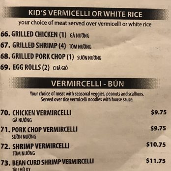 Rice & Pho Vietnamese - Menu - Vietnamese Near Me - Shippenburg, Pennsylvania