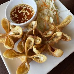 Crab rangoons Crab rangoons