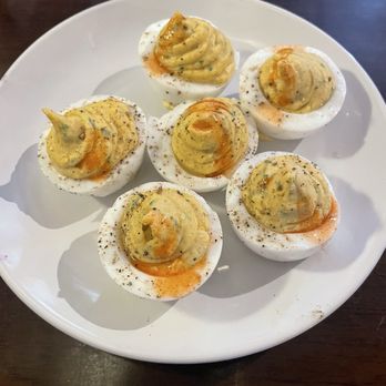 The Grandview Tavern and Grill - Tabasco deviled eggs - American Near Me - Arvada, Colorado The Grandview Tavern and Grill - Tabasco deviled eggs - American Near Me - Arvada, Colorado