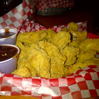Your Father's Moustache - 25 wings, 2 BBQ sauce buckets, Yummy! - American Near Me - Halifax, Nova Scotia
