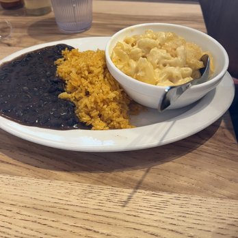 Brasa Rotisserie - Macaroni & Cheese Vegetarian Black Beans w/ Yellow Rice - Southern Near Me - Saint Paul, Minnesota Brasa Rotisserie - Macaroni & Cheese Vegetarian Black Beans w/ Yellow Rice - Southern Near Me - Saint Paul, Minnesota
