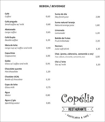 Menu photo 4 Restaurante Copélia Lisbon, 11