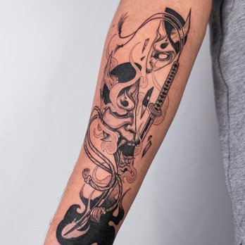 Cosmic Noise Tattoo - Tattoo Near Me - Seattle, Washington