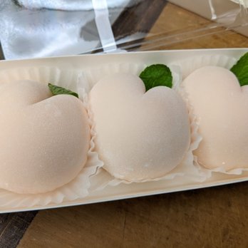Lucky Sakura - Peach Mochi, $18 - Desserts Near Me - West Covina, California Lucky Sakura - Peach Mochi, $18 - Desserts Near Me - West Covina, California