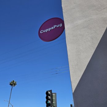 Cuppa Pug - Cuppapug sign - Themed Cafes Near Me - Escondido, California Cuppa Pug - Cuppapug sign - Themed Cafes Near Me - Escondido, California
